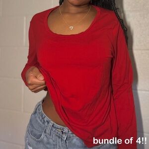 bundle of 4 tees, xl